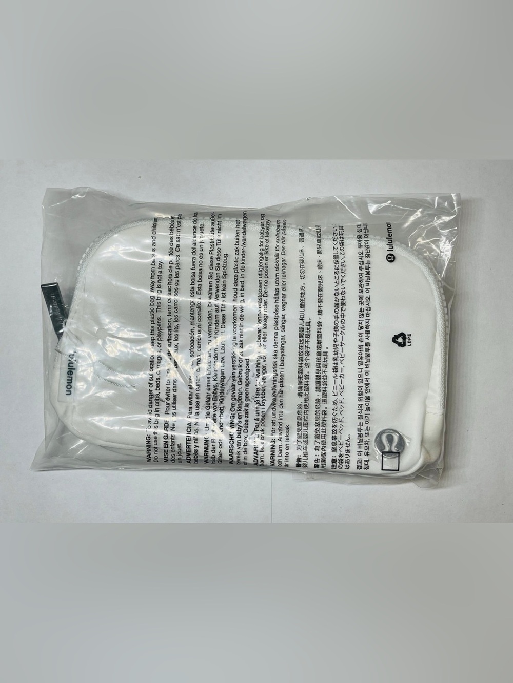 lululemon White Belt Bag Fanny Pack NWT - Picture 2 of 7